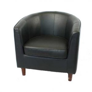 Tub Chair - black