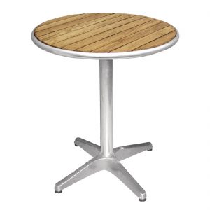 Round Wooden Bar Table