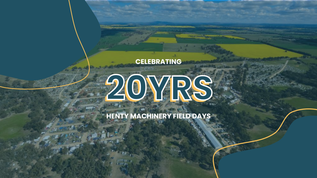 Celebrating 20 years at the Henty Machinery Field Days
